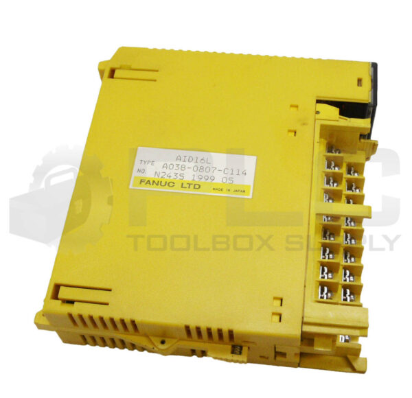 FANUC A03B-0807-C114 I/O MODULE AID16L *READ*