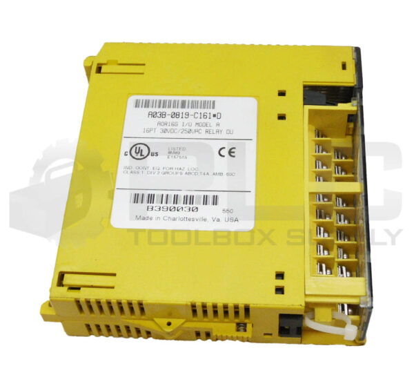 FANUC A03B-0819-C161#D /A I/O MODULE 16PT 30VDC250VAC AOR16G A0R16G
