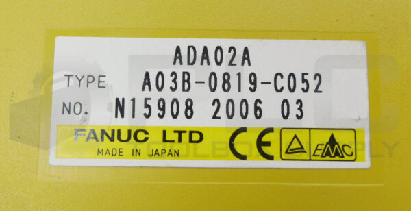 FANUC A03B-0819-C052 OUTPUT MODULE ADA02A - Image 4