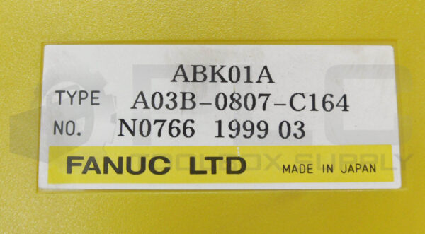 FANUC A03B-0807-C164 BRAKE MODULE ABK01A *READ* - Image 5