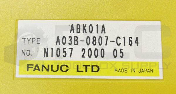 FANUC A03B-0807-C164 BRAKE MODULE ABK01A **READ** - Image 4