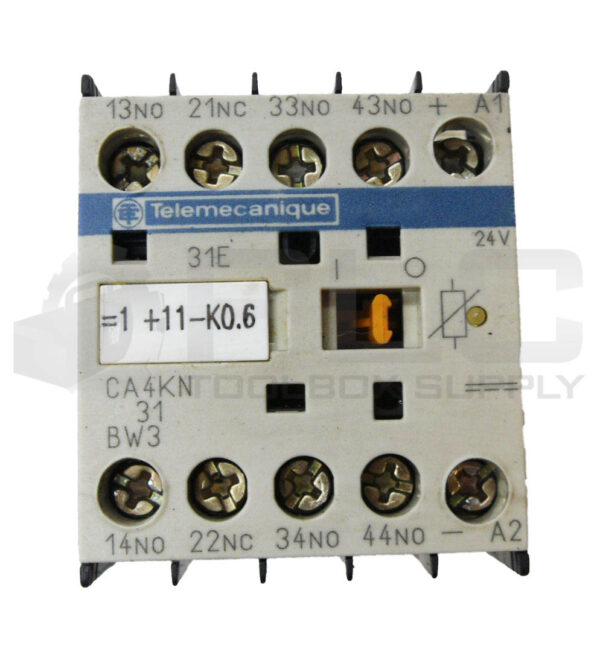 LOT OF 2 TELEMECANIQUE CA4KN 31 BW3 CONTACTOR 600V 10A - Image 3