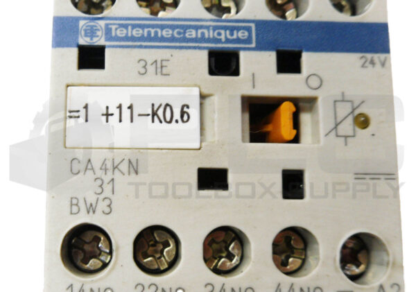 LOT OF 2 TELEMECANIQUE CA4KN 31 BW3 CONTACTOR 600V 10A - Image 5