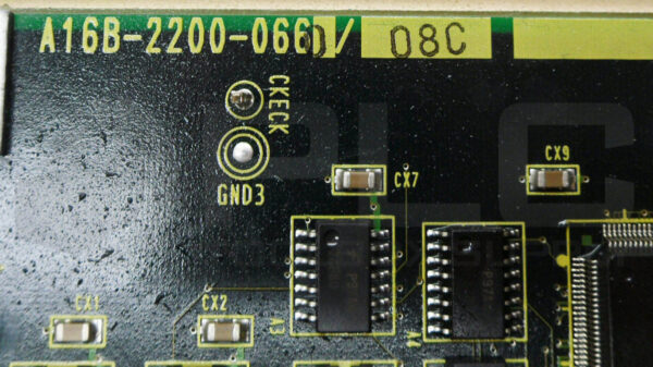 FANUC A16B-2200-0660/08C OPERATOR INTERFACE BOARD - Image 5