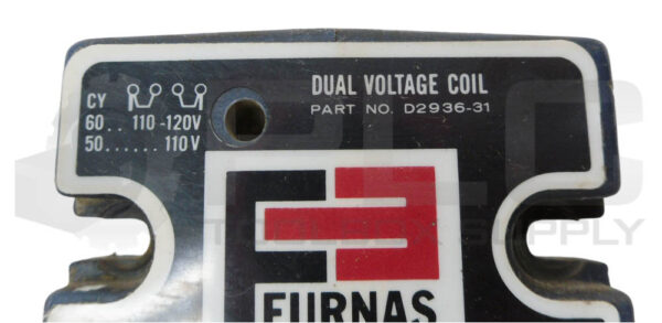 FURNAS D2936-31 DUAL VOLTAGE COIL 240V 50/60HZ 1230-32 - Image 5