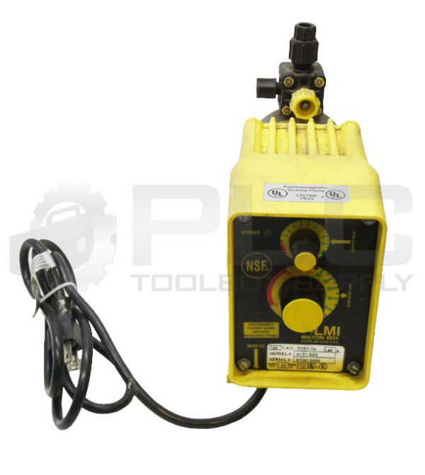 MILTON ROY A151-92S ELECTROMAGNETIC DOSING PUMP 110PSI 1.40A 120VAC 50/60HZ