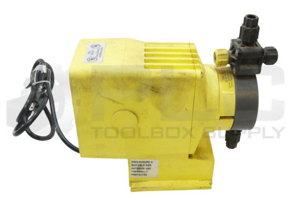 MILTON ROY A151-92S ELECTROMAGNETIC DOSING PUMP 110PSI 1.40A 120VAC 50/60HZ - Image 3