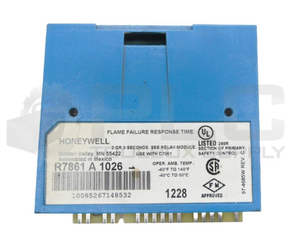 HONEYWELL R7861 A 1026 ULTRAVIOLET FLAME AMPLIFIER - Image 3