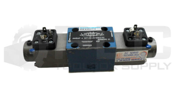 MANNESMANN REXROTH 00581368 VALVE 4WRAP 6 W7-08-21/24K4/M W/ 020055M-10