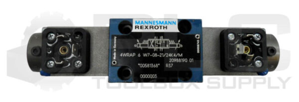 MANNESMANN REXROTH 00581368 VALVE 4WRAP 6 W7-08-21/24K4/M W/ 020055M-10 - Image 2