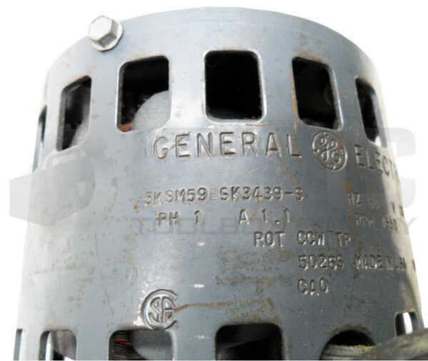 GENERAL ELECTRIC 5KSM59ESK3439-S ELECTRIC MOTOR 60HZ 115V 1.1A - Image 4