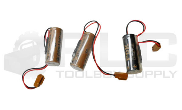 LOT OF 3 NEW FUJI CR8-LHC FANUC BATTERY 3V