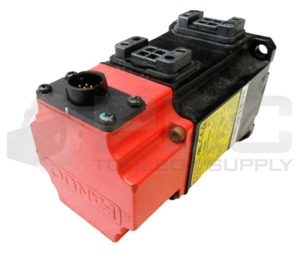 FANUC A06B-0114-B275#0008 AC SERVO MOTOR 4000RPM 31V 2.7A 267HZBM04/4000 - Image 3