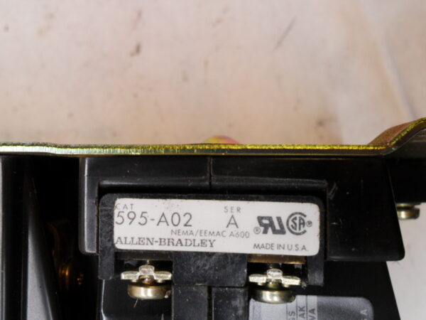 ALLEN BRADLEY 509-AOD /B W/ CB236 W/ 42185-800-01 W/ 595-A02 /A W/ 595-A /B - Image 7