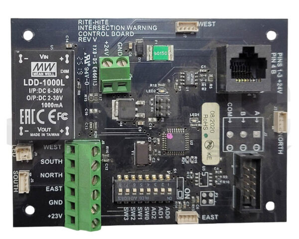 RITE-HITE INTERSECTION WARNING CONTROL BOARD W/ MEANWELL LDD-1000L - Image 4