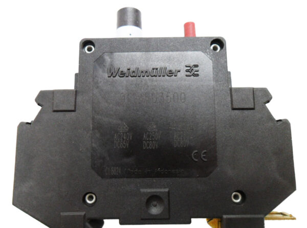 NEW WEIDMULLER 9101503500 CIRCUIT BREAKER 2A 240-250VAC 65-80VDC - Image 4