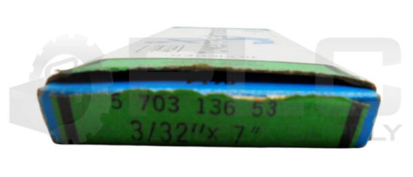 NEW BOX OF 10 ANCHOR 5 703 136 53 TUNGSTEN ELECTRODES 3/32" X 7" - Image 3