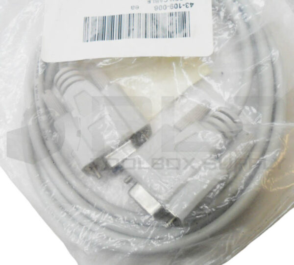 LOT OF 2 SEALED NEW ECORE CABLES 43-109-006 DB9 4/4 SERIAL CABLE 6' - Image 3