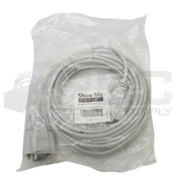 LOT OF 3 NEW SHOW ME CABLES 43-110-015 DB9 M TO DB9 F EXT SERIAL CABLE - Image 2