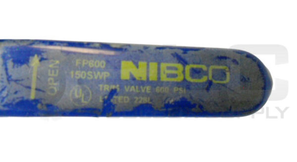 NIBCO FP600 BALL VALVE 1" 600CWP BRS5G - Image 5