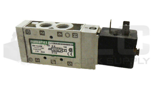 NUMATICS L12BA452O000030 SOLENOID VALVE 14.5-145PSI W/ 237-569B COIL 110-120V
