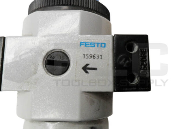 NEW FESTO LFR-D-MINI FILTER REGULATOR 240PSI 159631 - Image 5