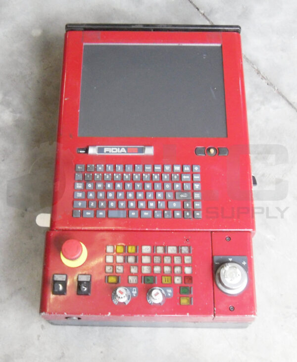 FIDIA CNC CONTROLLER W/ KEYS 88FOR PARTS/NOT WORKING** - Image 2