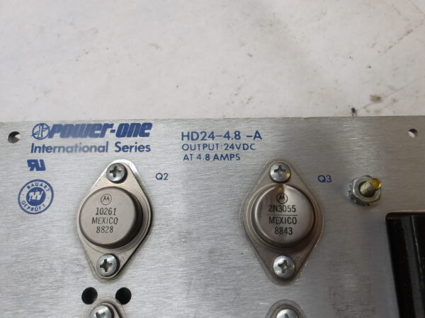 POWER-ONE HD24-4.8-A POWER SUPPLY 24VDC 4.8A 47-63HZ - Image 4