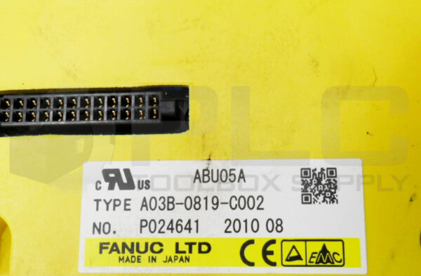 FANUC A03B-0819-C002 5 SLOT BACKPLANE ABU05A - Image 4
