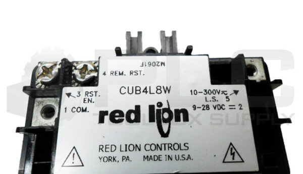 RED LION CONTROLS CUB4L8W DIGITAL COUNTER 10-300V 9-28VDC *READ* - Image 5