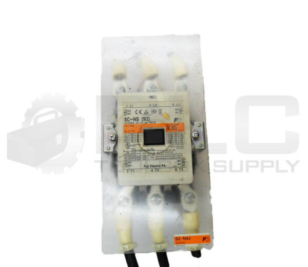 FUJI ELECTRIC SC-N5(93) MAGNETIC CONTACTOR 100-120V W/ SZ-N4J COVER SC-N5 - Image 2