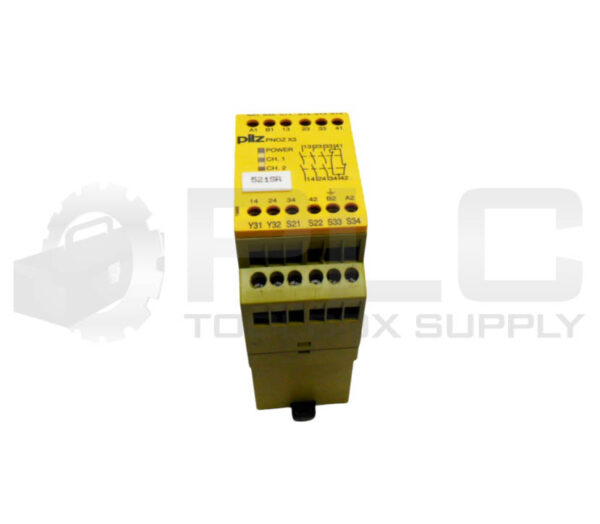 PILZ PNOZ X3 24VAC 24VDC 3N/O 1N/C 1SO SAFETY RELAY 24V AC/DC 8A 774310 145849