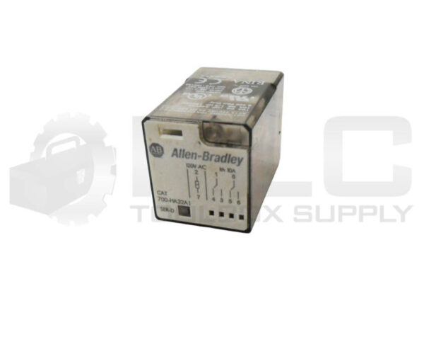 LOT OF 5 ALLEN BRADLEY 700-HA32A1 /D RELAY 120VAC 10A - Image 2