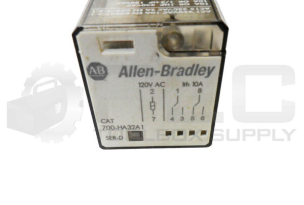 LOT OF 5 ALLEN BRADLEY 700-HA32A1 /D RELAY 120VAC 10A - Image 5