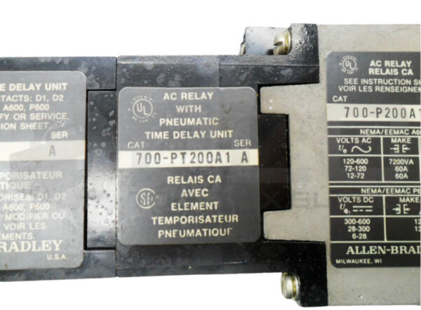 ALLEN BRADLEY 700-PT200A1 /A RELAY W/ 700-PT /A W/ PA236 W/ 700-P200A1 /A - Image 7