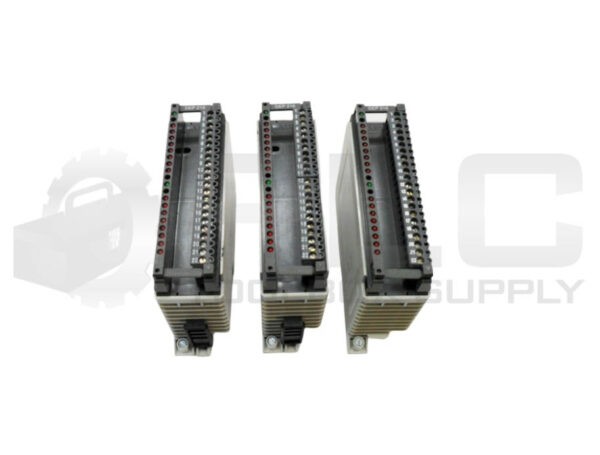 LOT OF 3 SCHNEIDER AUTOMATION DEP216/AS-BDEP-216 DISCRETE INPUT MODULE