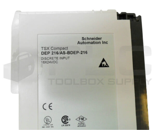LOT OF 3 SCHNEIDER AUTOMATION DEP216/AS-BDEP-216 DISCRETE INPUT MODULE - Image 5