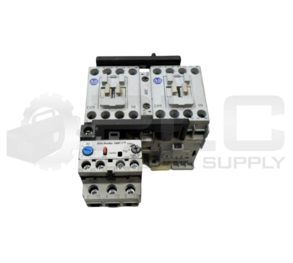 ALLEN BRADLEY 104-C09D22 /B CONTACTOR W/ 100-C09*10 /A CONTACTOR W/ 193-A1E1 /A
