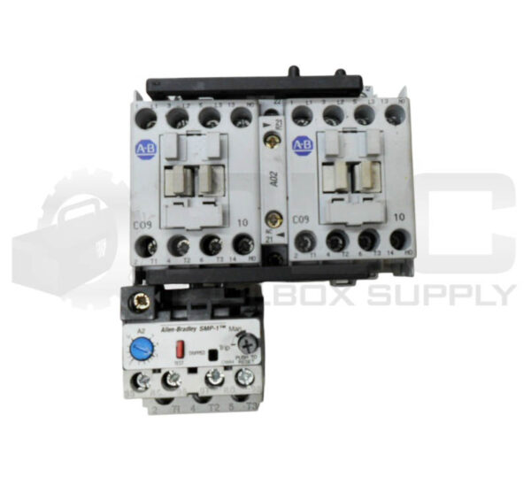 ALLEN BRADLEY 104-C09D22 /B CONTACTOR W/ 100-C09*10 /A CONTACTOR W/ 193-A1E1 /A - Image 2