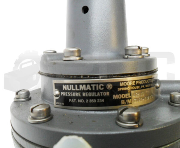 MOORE PRODUCTS 42H30 NULLMATIC PRESSURE REGULATOR 7025-93/8SF - Image 4