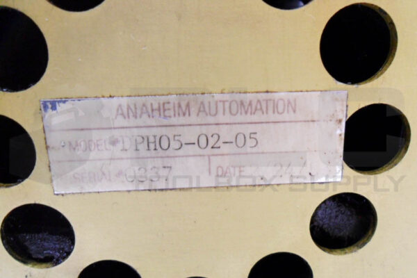 ANAHEIM AUTOMATION DPH05-02-05 MOTOR DRIVE 1-230-0376-3 - Image 7