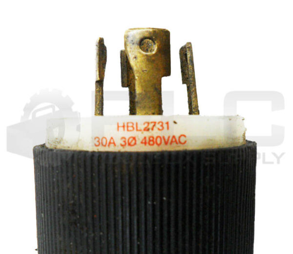 HUBBELL HBL2731 TWIST LOCK RECEPTACLE 30A 480VAC - Image 4