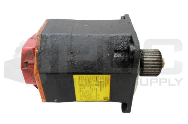 FANUC A06B-0075-B003 AC SERVO MOTOR BIS 8/3000 W/ A860-2020-T301 0826132 100703 - Image 5