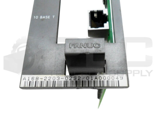 FANUC A16B-2203-0292/01A ETHERNET BOARD A16B-2203-0292/01A000049 - Image 6
