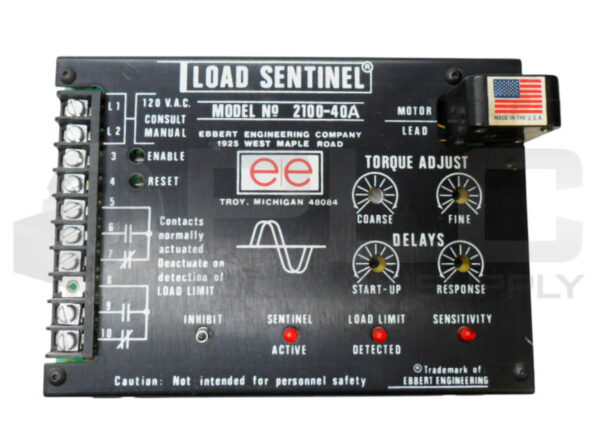 EBBERT ELECTRONICS 2100-40A LOAD SENTINEL 120VAC - Image 2