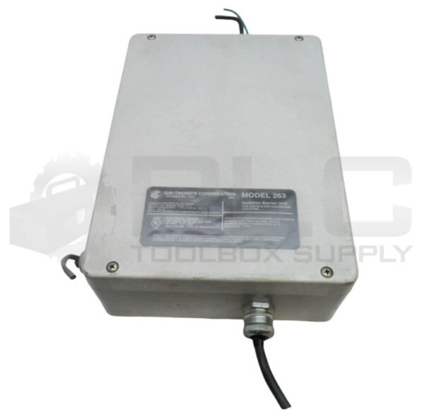 GAI-TRONICS 263 ISOLATION BARRIER UNIT 110-220V 47-63HZ 0.5A