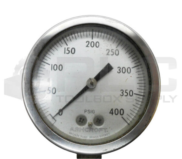 ASHCROFT 0-400PSIG PRESSURE GAUGE 0-400PSIG - Image 2