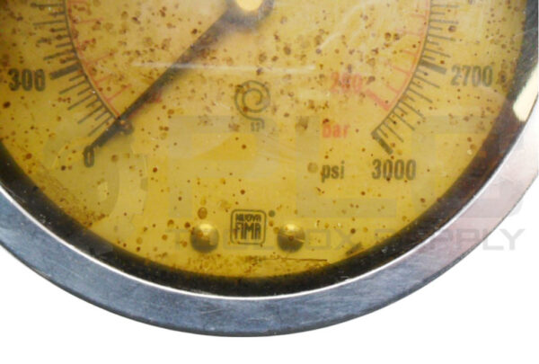 NUOVA FIMA 0-3000 PSI PRESSURE GAUGE - Image 4