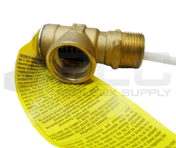NEW WATTS 3/4 LF10L-2 150-210 TEMPERATURE/PRESSURE SAFETY RELIEF VALVE *READ* - Image 3