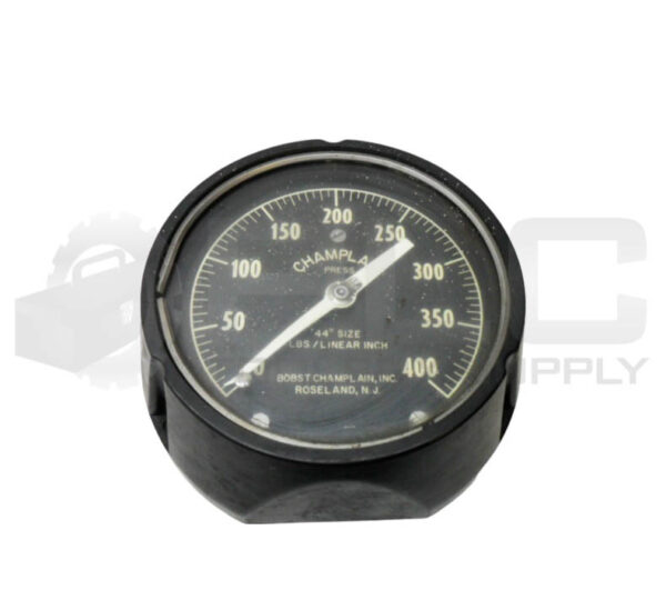 CHAMPLAIN 0-400 PSI PRESSURE GAUGE 0-400PSI 44"